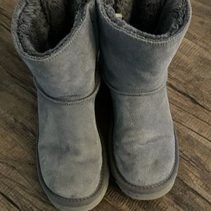 Ugg Grey Bailey Bow Boots